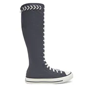 Trampki damskie - Trampki Converse Chuck Taylor All Star Xx-Hi Crafted Laces A12762C Fioletowy - miniaturka - grafika 1