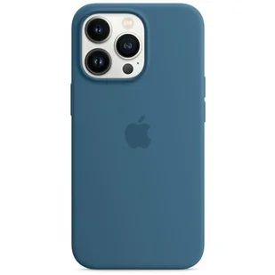 Apple Silikonowe etui iPhone 13 Pro zielonomodry - Etui i futerały do telefonów - miniaturka - grafika 1