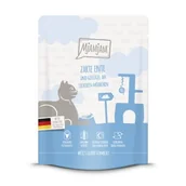 Mokra karma dla kotów - MjAMjAM mokra karma dla kota dorosłego, Quetschie 6x300 g Kaczka i drób - miniaturka - grafika 1