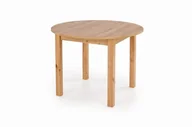 Ławy i stoliki kawowe - ST44M 102x102-142cm stół okrągły rozkładany dąb artisan - miniaturka - grafika 1