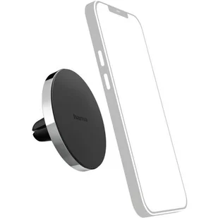 Uchwyt na telefon HAMA MagLock Vent 201503 Czarny - Uchwyty samochodowe do telefonów - miniaturka - grafika 1