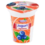 Woda - Jogurt jagodowy Somlek 150g SM MLEKPOL - miniaturka - grafika 1
