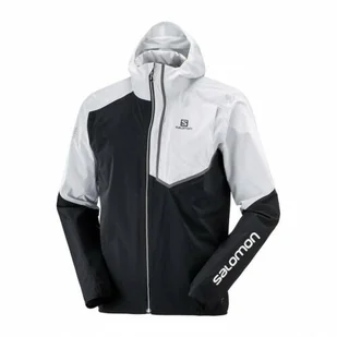 Kurtka Salomon Bonatti Trail Black / White - Kurtki i kamizelki sportowe damskie - miniaturka - grafika 1