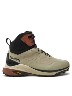 Dolomite Trekkingi Nibelia High GORE-TEX 420073 Beżowy - Buty trekkingowe damskie - miniaturka - grafika 1