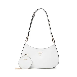 Torebki damskie - Guess Torebka Alexie Top Zip Shoulder Bag HWVG84 16180 WHITE - grafika 1