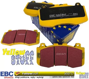 Przednie klocki EBC YellowStuff + tarcze hamulcowe DBA Dodge Durango SRT Hellcat 6,2 V8 Supercharged - Tarcze hamulcowe - miniaturka - grafika 4