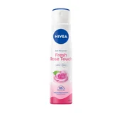 Dezodoranty i antyperspiranty dla kobiet - Nivea - Fresh Rose Touch - 48H Dry Protection Anti-Perspirant - Antyperspirant w aerozolu dla kobiet - 250 ml - miniaturka - grafika 1