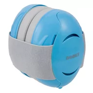 Zabezpieczenia dla dzieci - Słuchawki ochronne DOOKY Baby Earmuff blue 0-3 l - miniaturka - grafika 1