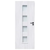 Drzwi wewnętrzne - Skrzydło drzwiowe ALBATROS SILVER pokój 90L - miniaturka - grafika 1