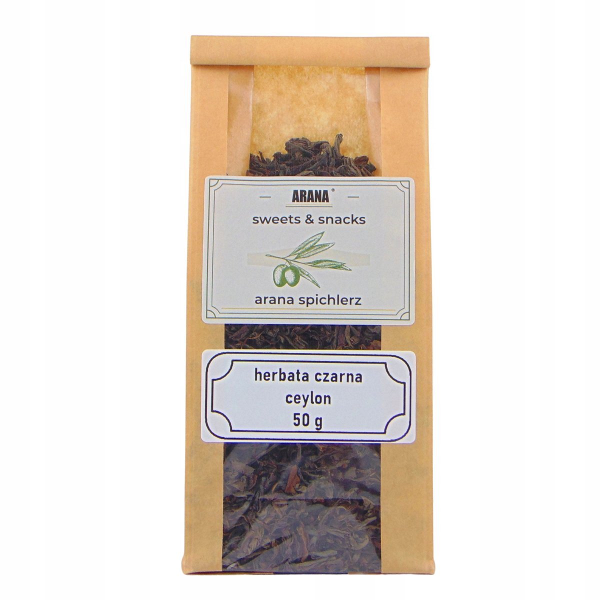 HERBATA CZARNA LIŚCIASTA 50g Ceylon