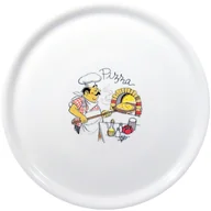 Talerze - Talerz do pizzy z porcelany Traditional biały śr. 31 cm - zestaw 6 szt. - miniaturka - grafika 1