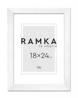 Ramki na zdjęcia - Ramka na zdjęcia 18x24 cm Biała - miniaturka - grafika 1