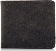 Portfele - Belveder Cienki Portfel Męski Skóra Vintage Brąz CR31 - miniaturka - grafika 1