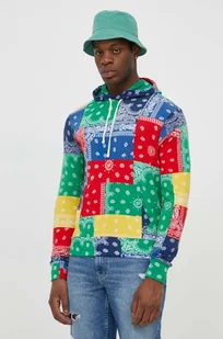 Polo Ralph Lauren bluza bawełniana męska z kapturem wzorzysta - Bluzy męskie - miniaturka - grafika 1