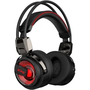 Adata PRECOG DUAL-DRIVE czarno-czerwone - Słuchawki - miniaturka - grafika 1