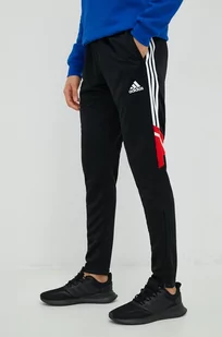 adidas Performance spodnie treningowe Messi męskie kolor czarny z nadrukiem - Spodnie męskie - miniaturka - grafika 1