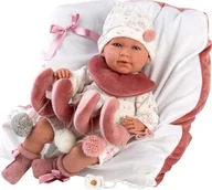 Lalki dla dziewczynek - Llorens Llorens 17426 Lalka bobas Mimi 42 cm z poduszką i zabawką - miniaturka - grafika 1