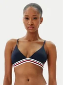 Stroje kąpielowe - Tommy Hilfiger Góra od bikini UW0UW05805 Granatowy - miniaturka - grafika 1