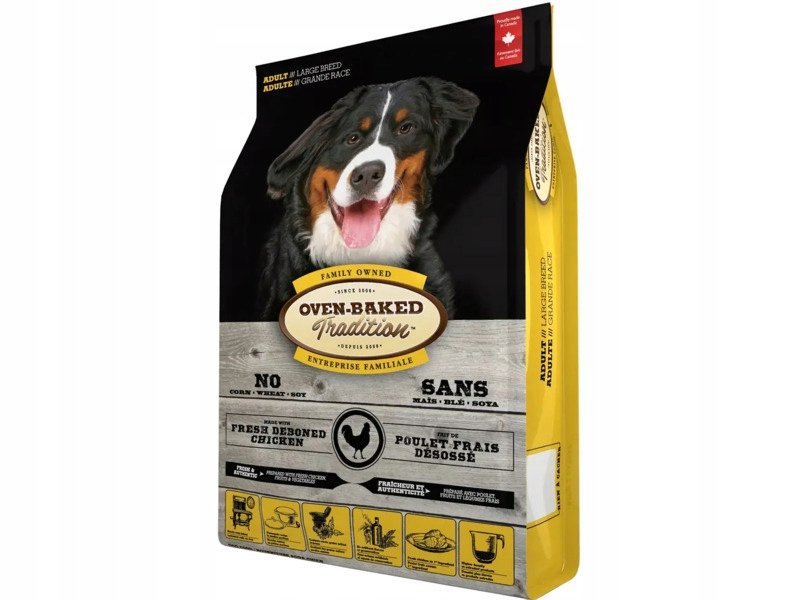Karma dla psa OBT Dog Food Adult Large Breed Kurczak 11.34 kg