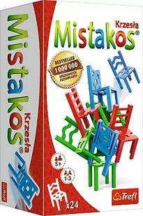 Trefl gra rodzinna Mistakos walka na stołki 01367 - Gry planszowe - miniaturka - grafika 1