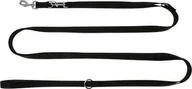 Smycze dla psów - Dingo DINGO SMYCZ TAŚMA REG. 2,5cm / 1,5 - 3m CZARNA - miniaturka - grafika 1