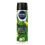 Dezodoranty i antyperspiranty męskie - Nivea Men Extreme Wild antyperspirant w spray'u Fresh Citrus 150ml - miniaturka - grafika 1