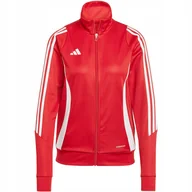 Bluzy damskie - Bluza damska adidas Tiro 24 Training czerwona IR7493 XL - miniaturka - grafika 1