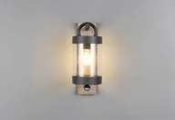 Lampy ogrodowe - Sambesi kinkiet zewnętrzny z czujnikiem ruchu 1xE27 imitacja drewna 204169135 - miniaturka - grafika 1