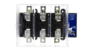 Apator Rozłącznik bezpiecznikowy 3P 400A NH2 z pokrętłem RAB 2 P3/R 63-811529-061 - Bezpieczniki elektryczne - miniaturka - grafika 1