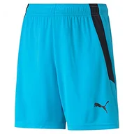 Spodenki damskie - PUMA Spodenki dziecięce unisex Teamliga Jr dzianinowe szorty - miniaturka - grafika 1