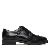 Półbuty męskie - Półbuty Tommy Hilfiger Hilfiger Vogue FM0FM05767 Czarny - miniaturka - grafika 1