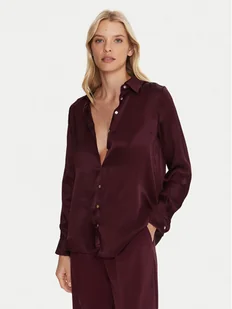Marella Koszula Bunny 2523116015 Bordowy Regular Fit - Koszule damskie - miniaturka - grafika 1