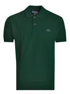 Koszulki męskie - Lacoste, Polówka męska, ciemnozielona, rozmiar L - miniaturka - grafika 1