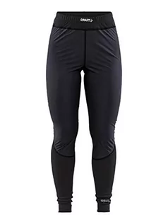 Spodnie damskie - Craft Damskie spodnie ACTIVE EXTREME X WIIND W dolne, czarny/granit, XL - grafika 1