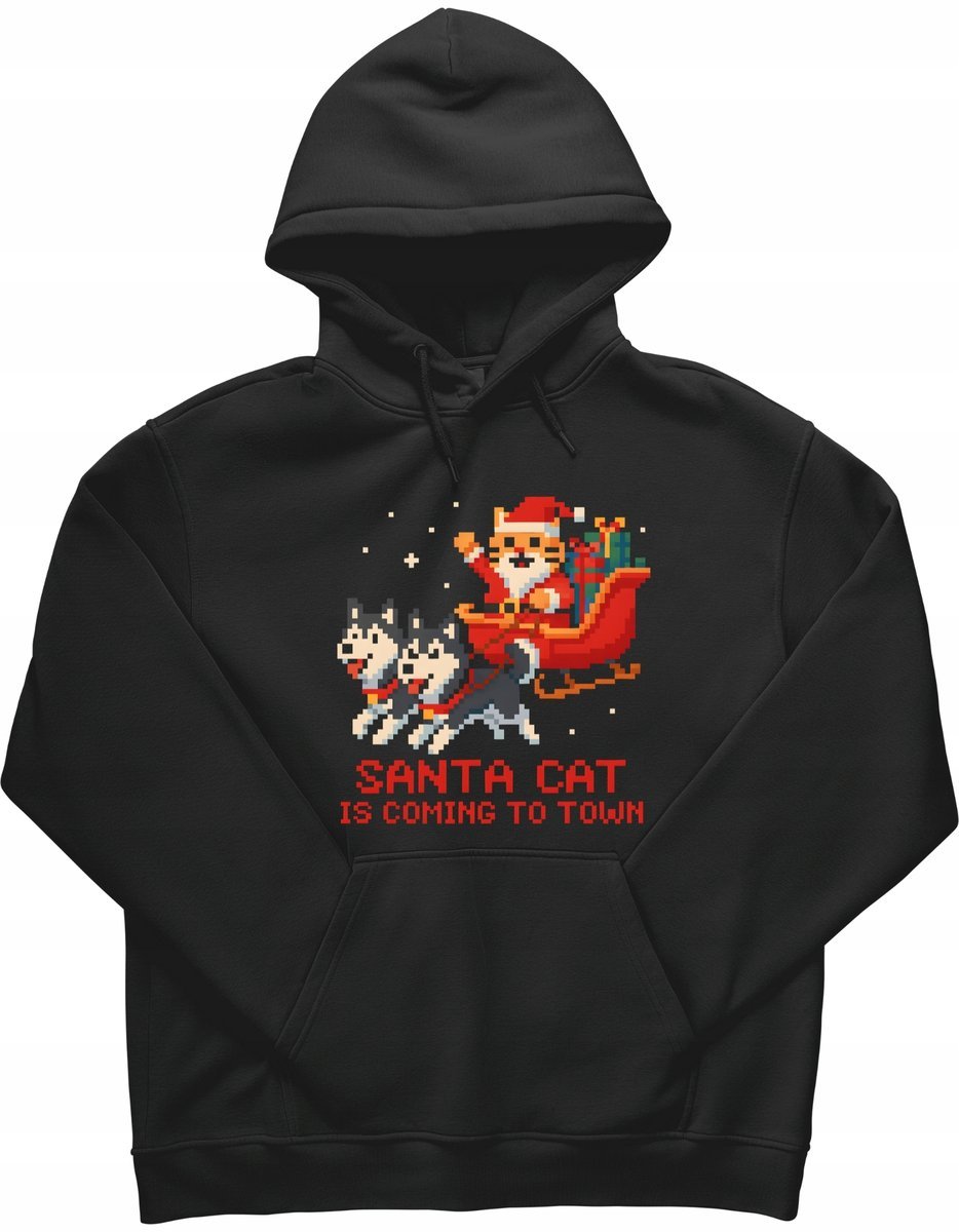 Bluza dziecięca Prezent świąteczny dla Syna córki Kotki humor R-7-8 A1006