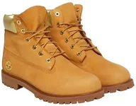 Botki damskie - TIMBERLAND PREMIUM buty damskie trzewiki skórzane botki zimowe r. 38 24 cm - miniaturka - grafika 1