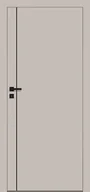 Drzwi wewnętrzne - Dre Drzwi Wewnętrzne Pełne Nova - Cell 60 Okleina Kaszmir Mat - miniaturka - grafika 1