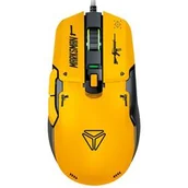 Myszki - YENKEE YMS 3600YW MARKSMAN (45021056) Żółta - miniaturka - grafika 1