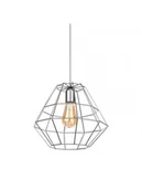 Lampy sufitowe - TK Lighting Lampa wisząca Diamond Silver 4203 nowoczesna oprawa w kolorze chromu - miniaturka - grafika 1