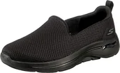 Trampki damskie - Skechers Damskie trampki 124401-BBK_41 Low-Top, czarne, 8 UK - miniaturka - grafika 1