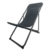 Meble turystyczne - Leżak PLATINET PCSB028B Czarny - miniaturka - grafika 1