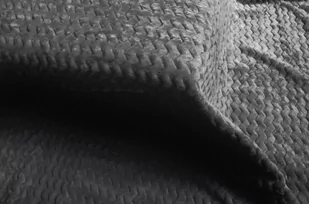 Koc 200 x 220 Mikrofibra Wytłaczana Zygzak C.Grafi - Koce - miniaturka - grafika 3