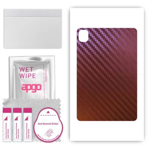 Folia naklejka skórka strukturalna na TYŁ do Xiaomi Pad 5 Pro - Carbon Kameleon CAKA5 - apgo SKINS