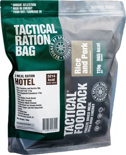 Tactical Foodpack Tactical Foodpack 3 Meal Ration Hotel 780g, Diverse  2021 Żywność turystyczna 253 - Racje żywnościowe - miniaturka - grafika 1