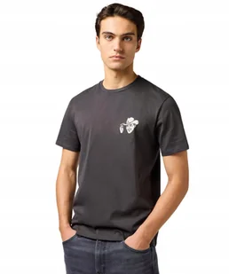 T-shirt Wrangler SMALL GRAPHIC TEE 112362810 Faded Black L - Koszulki męskie - miniaturka - grafika 1