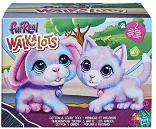 FurReal friends FurReal friends FRR WALKALOTS BAWEŁNA I CANDY PAKIET F26035S1 - Zabawki interaktywne dla dzieci - miniaturka - grafika 1