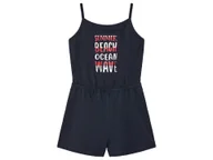 Kombinezony dla dzieci - lupilu® Kombinezon niemowlęcy z bawełną (Granatowy, 110/116) - miniaturka - grafika 1