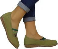 Półbuty damskie - Półbuty Wygodne Maciejka P6815-09 00-1Zielone Skóra Naturalna - MACIEJKA - miniaturka - grafika 1