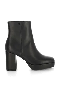 Mexx botki Ankle Boot Melody damskie kolor czarny na słupku MXQL012601W - Botki damskie - miniaturka - grafika 1