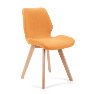 4x krzesło tapicerowane materiałowe SJ.0159 Pomarańczowe - Krzesła - miniaturka - grafika 1